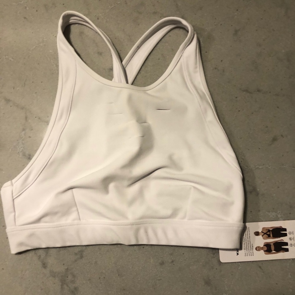 Alo yoga ripped warrior bra